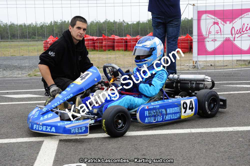 Adrien RENAUDIN — 29/07/2012 : Championnat de France Minime / Cadet / Nationale 2012 à Escource (Photos Patrick Lascombes) 2012 — karting