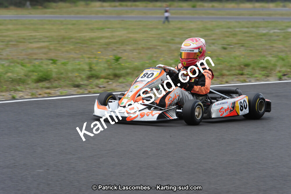 Luca ANTONUCCI — 29/07/2012 : Championnat de France Minime / Cadet / Nationale 2012 à Escource (Photos Patrick Lascombes) 2012 — karting