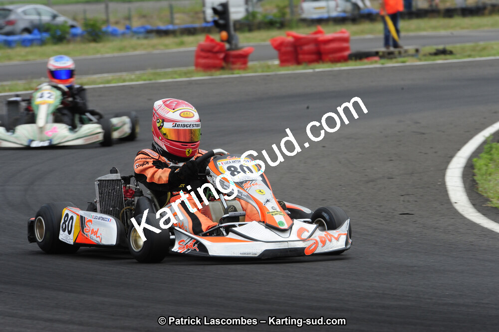 Luca ANTONUCCI — 29/07/2012 : Championnat de France Minime / Cadet / Nationale 2012 à Escource (Photos Patrick Lascombes) 2012 — karting