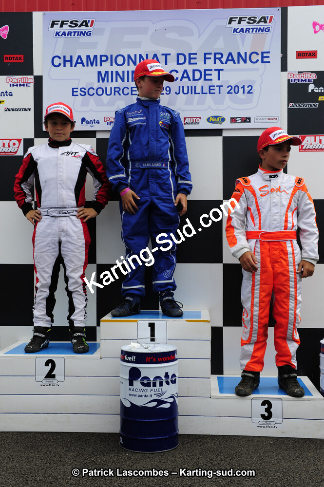 29/07/2012 : Championnat de France Minime / Cadet / Nationale 2012 à Escource (Photos Patrick Lascombes) 2012 — karting
