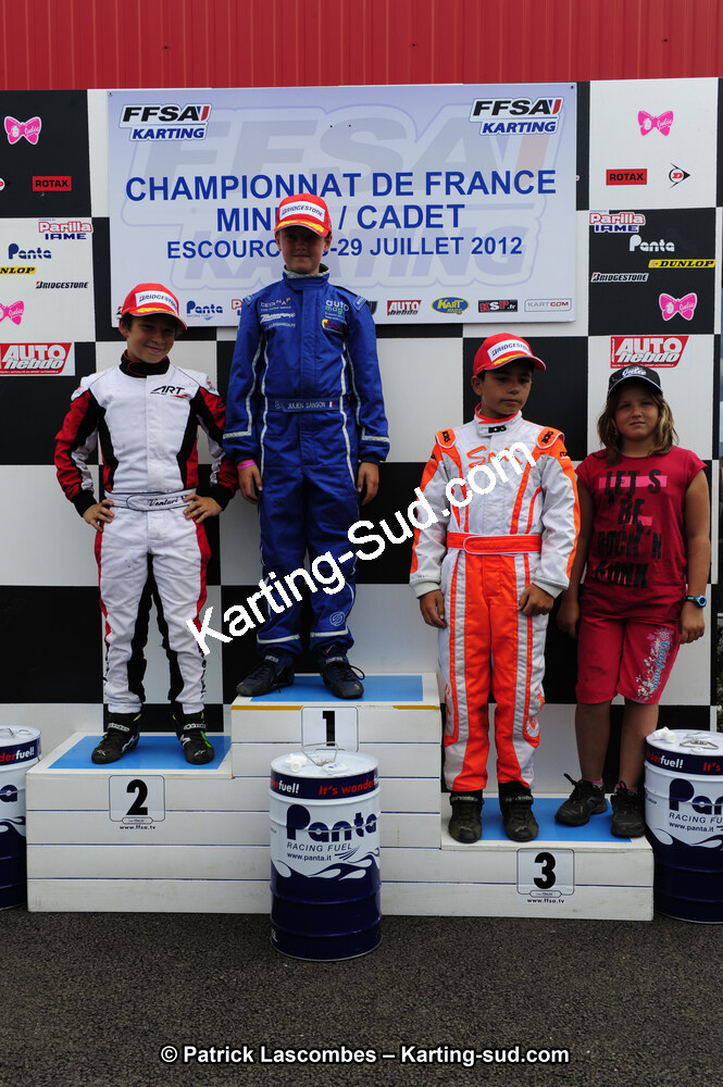 29/07/2012 : Championnat de France Minime / Cadet / Nationale 2012 à Escource (Photos Patrick Lascombes) 2012 — karting