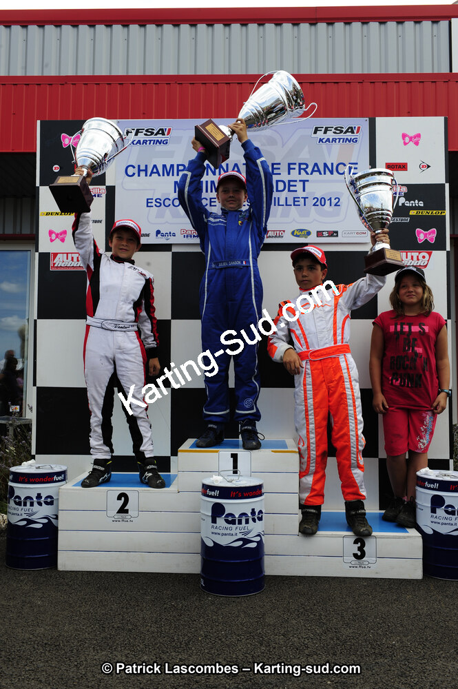 29/07/2012 : Championnat de France Minime / Cadet / Nationale 2012 à Escource (Photos Patrick Lascombes) 2012 — karting
