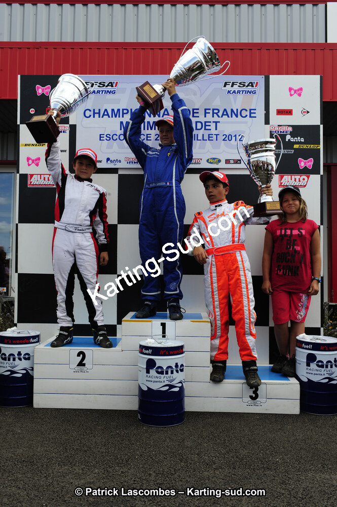 29/07/2012 : Championnat de France Minime / Cadet / Nationale 2012 à Escource (Photos Patrick Lascombes) 2012 — karting