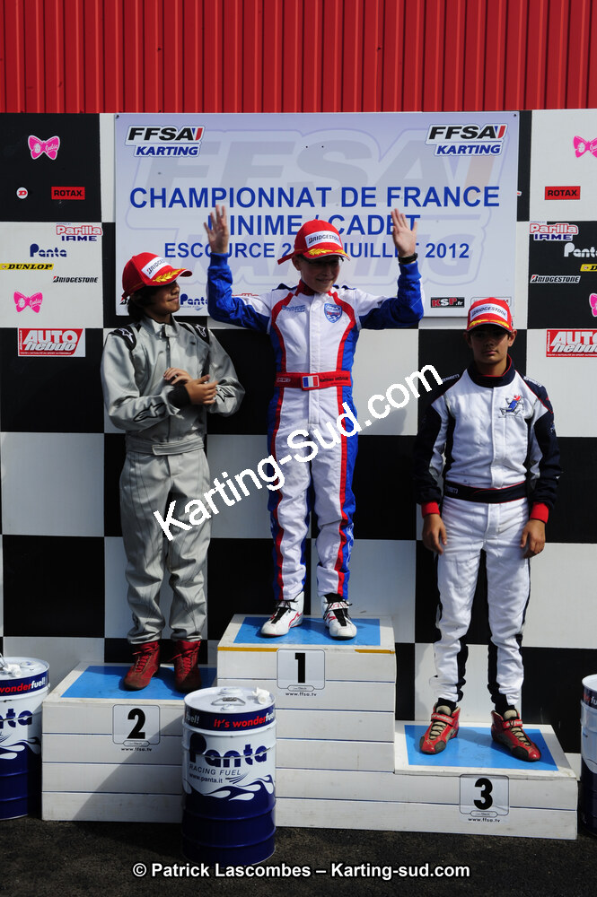 29/07/2012 : Championnat de France Minime / Cadet / Nationale 2012 à Escource (Photos Patrick Lascombes) 2012 — karting
