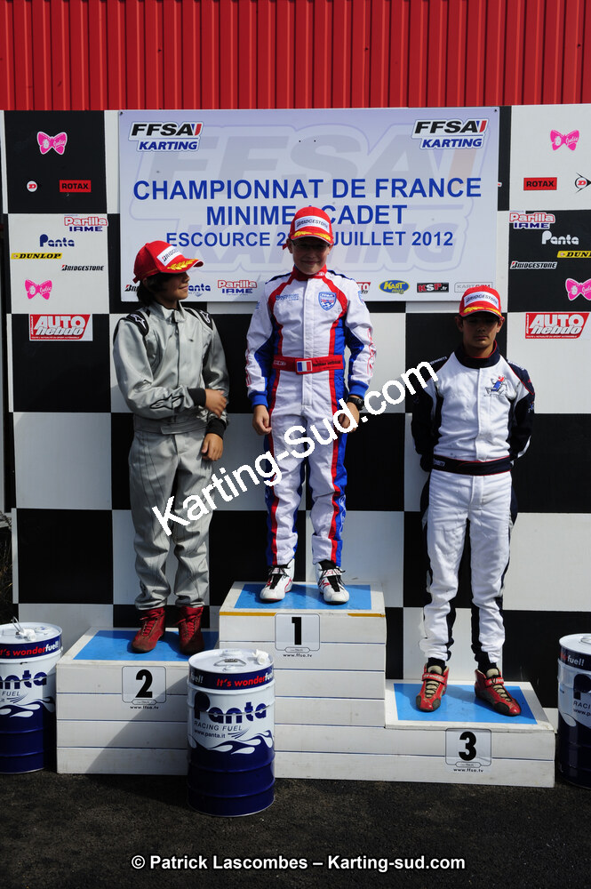 29/07/2012 : Championnat de France Minime / Cadet / Nationale 2012 à Escource (Photos Patrick Lascombes) 2012 — karting