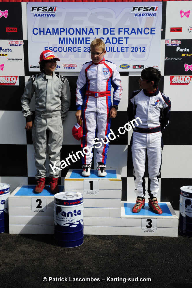 29/07/2012 : Championnat de France Minime / Cadet / Nationale 2012 à Escource (Photos Patrick Lascombes) 2012 — karting