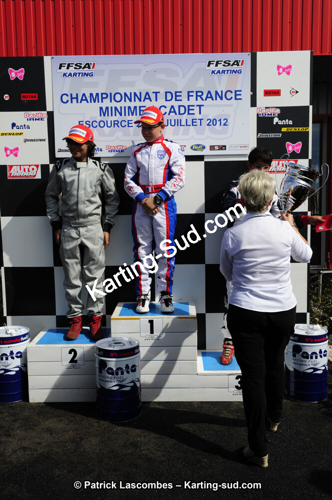 29/07/2012 : Championnat de France Minime / Cadet / Nationale 2012 à Escource (Photos Patrick Lascombes) 2012 — karting