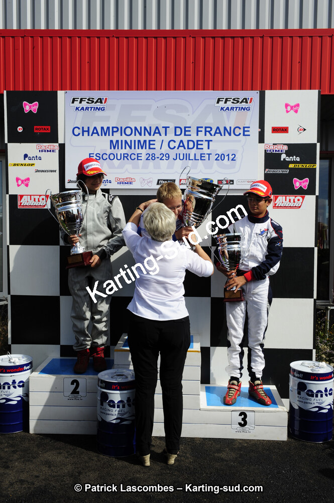 29/07/2012 : Championnat de France Minime / Cadet / Nationale 2012 à Escource (Photos Patrick Lascombes) 2012 — karting
