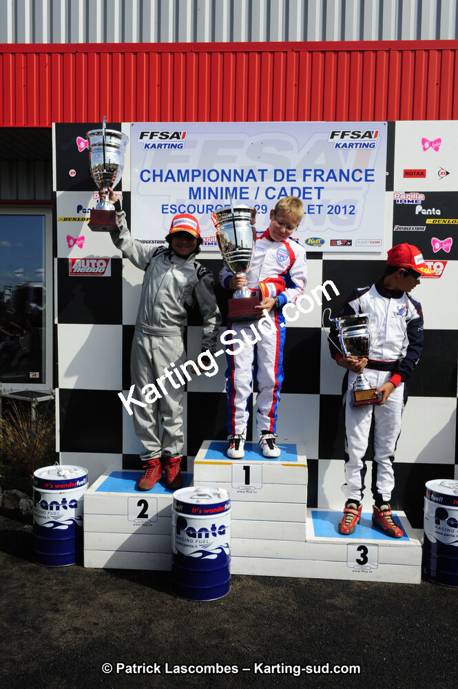 29/07/2012 : Championnat de France Minime / Cadet / Nationale 2012 à Escource (Photos Patrick Lascombes) 2012 — karting