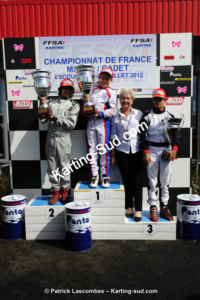 29/07/2012 : Championnat de France Minime / Cadet / Nationale 2012 à Escource (Photos Patrick Lascombes) 2012 — karting