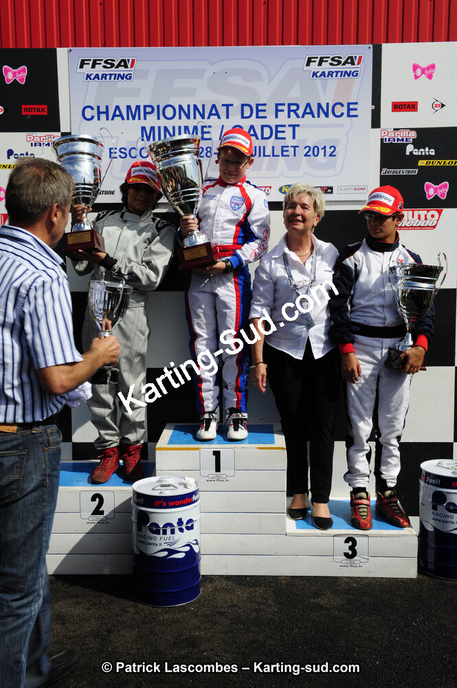 29/07/2012 : Championnat de France Minime / Cadet / Nationale 2012 à Escource (Photos Patrick Lascombes) 2012 — karting