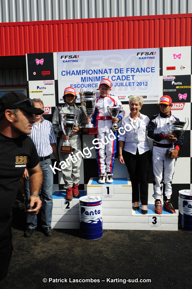 29/07/2012 : Championnat de France Minime / Cadet / Nationale 2012 à Escource (Photos Patrick Lascombes) 2012 — karting