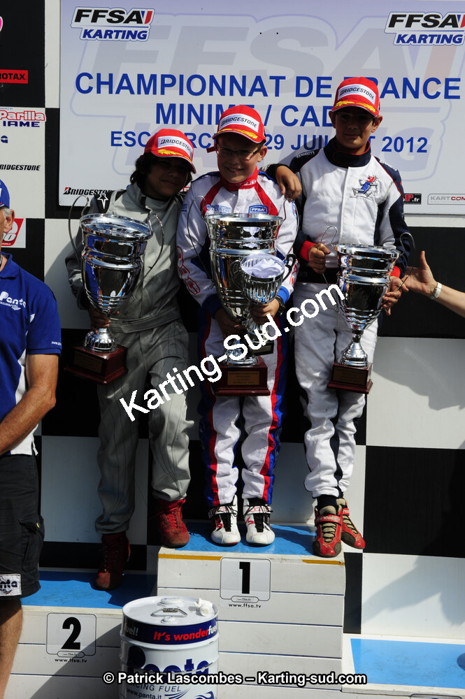 29/07/2012 : Championnat de France Minime / Cadet / Nationale 2012 à Escource (Photos Patrick Lascombes) 2012 — karting