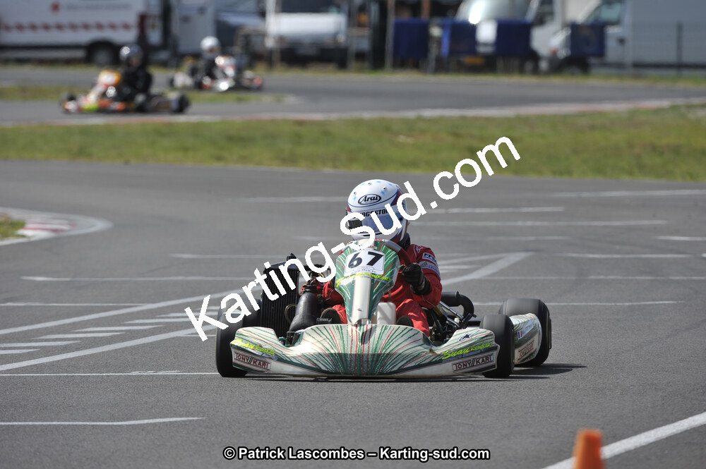Vincent MARSEROU — 29/07/2012 : Championnat de France Minime / Cadet / Nationale 2012 à Escource (Photos Patrick Lascombes) 2012 — karting