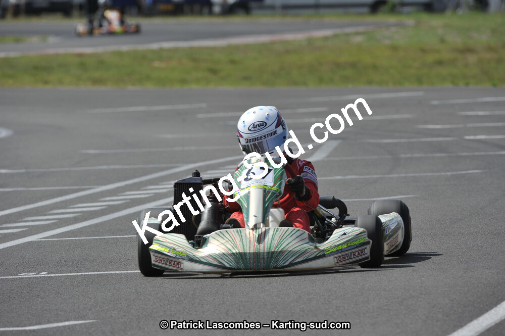 Vincent MARSEROU — 29/07/2012 : Championnat de France Minime / Cadet / Nationale 2012 à Escource (Photos Patrick Lascombes) 2012 — karting