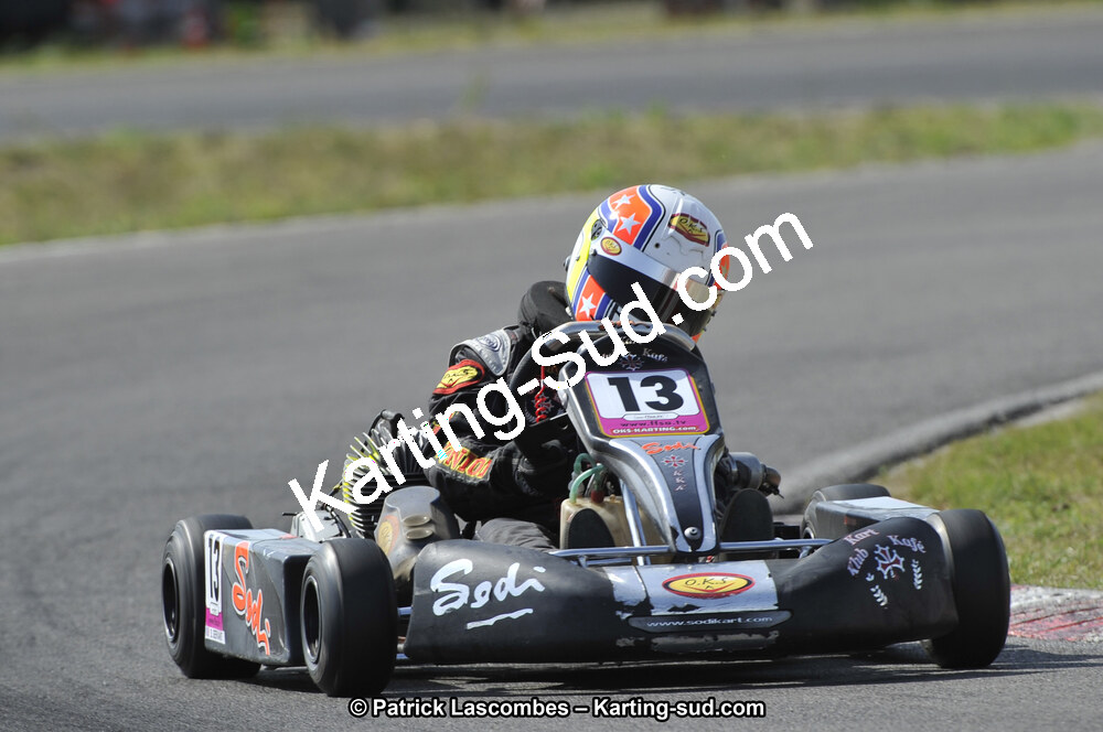 Steven SERVANT — 29/07/2012 : Championnat de France Minime / Cadet / Nationale 2012 à Escource (Photos Patrick Lascombes) 2012 — karting