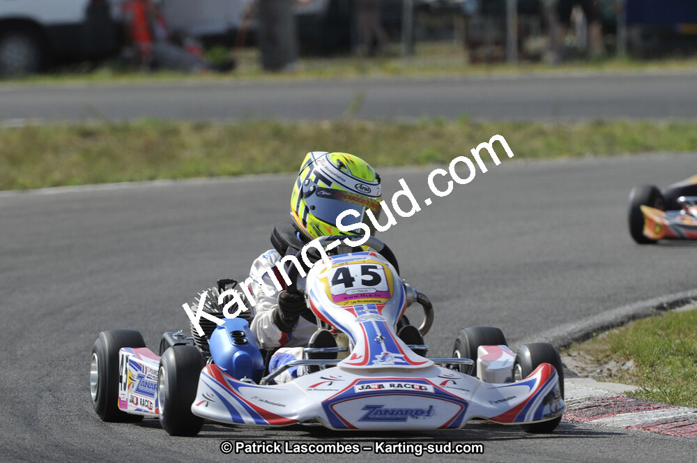 Théo POURCHAIRE — 29/07/2012 : Championnat de France Minime / Cadet / Nationale 2012 à Escource (Photos Patrick Lascombes) 2012 — karting