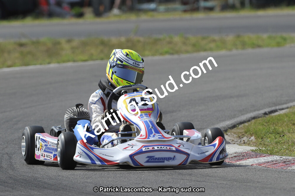 Théo POURCHAIRE — 29/07/2012 : Championnat de France Minime / Cadet / Nationale 2012 à Escource (Photos Patrick Lascombes) 2012 — karting