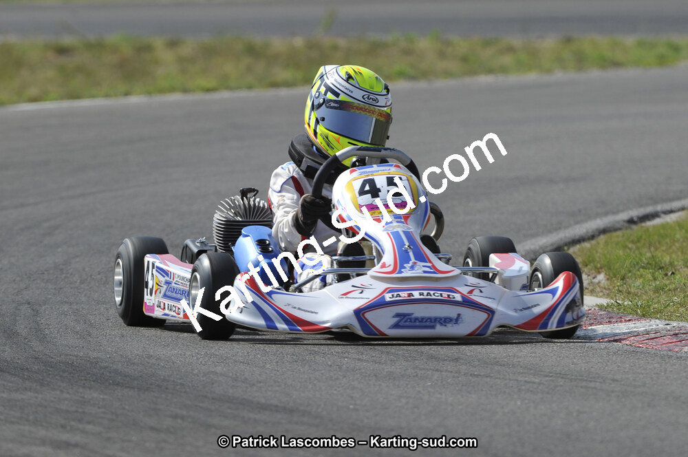 Théo POURCHAIRE — 29/07/2012 : Championnat de France Minime / Cadet / Nationale 2012 à Escource (Photos Patrick Lascombes) 2012 — karting