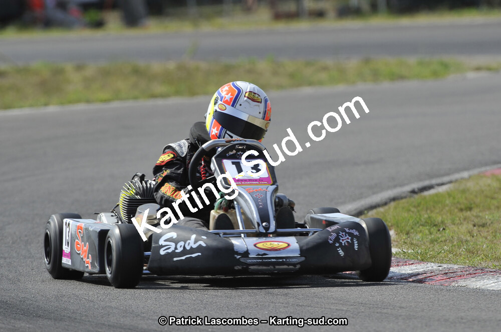 Steven SERVANT — 29/07/2012 : Championnat de France Minime / Cadet / Nationale 2012 à Escource (Photos Patrick Lascombes) 2012 — karting