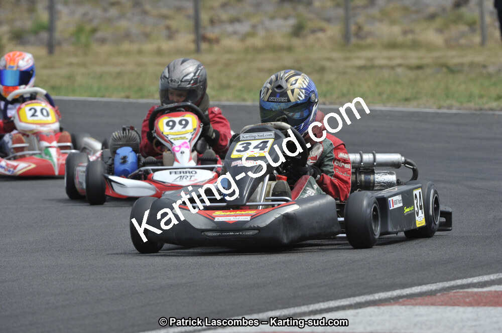 Maclers HUGONT — 29/07/2012 : Championnat de France Minime / Cadet / Nationale 2012 à Escource (Photos Patrick Lascombes) 2012 — karting