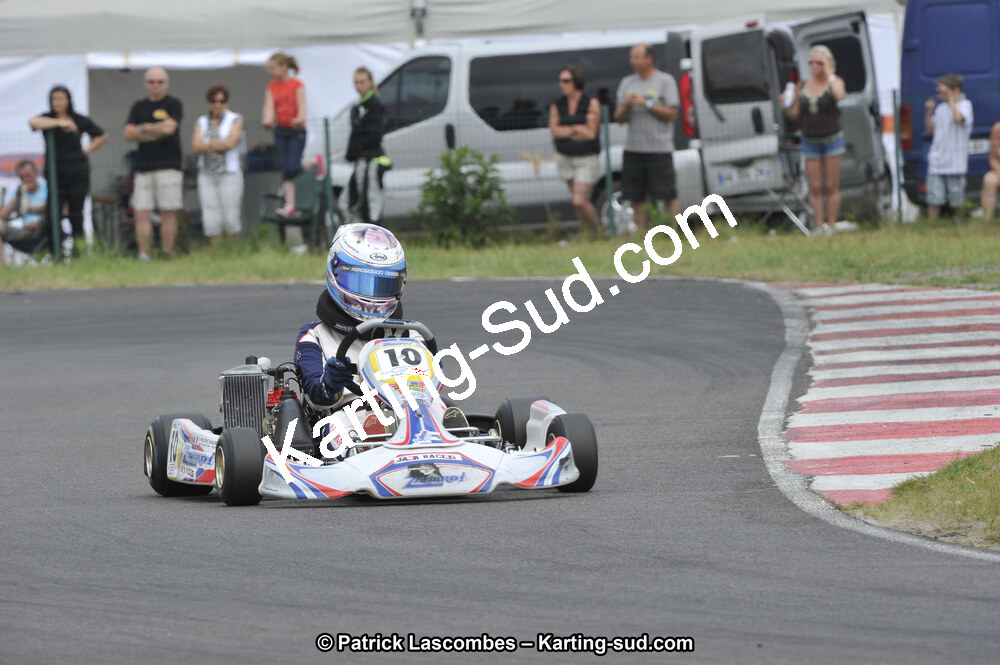 Pauline POURCHAIRE — 29/07/2012 : Championnat de France Minime / Cadet / Nationale 2012 à Escource (Photos Patrick Lascombes) 2012 — karting