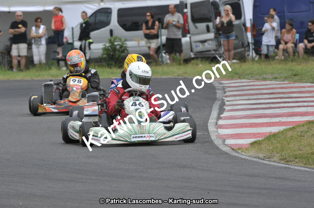 29/07/2012 : Championnat de France Minime / Cadet / Nationale 2012 à Escource (Photos Patrick Lascombes) 2012 — karting