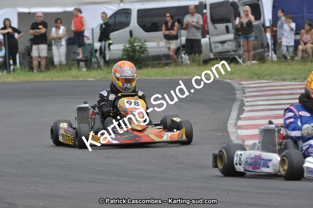 29/07/2012 : Championnat de France Minime / Cadet / Nationale 2012 à Escource (Photos Patrick Lascombes) 2012 — karting