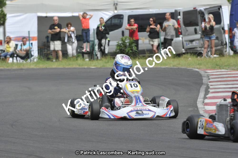 Pauline POURCHAIRE — 29/07/2012 : Championnat de France Minime / Cadet / Nationale 2012 à Escource (Photos Patrick Lascombes) 2012 — karting
