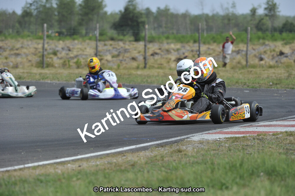 29/07/2012 : Championnat de France Minime / Cadet / Nationale 2012 à Escource (Photos Patrick Lascombes) 2012 — karting