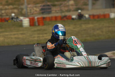 Mario DI MEGLIO — 23/09/2012 : 5ème manche du Championnat du Sud 2012 à Ganges (Photos Antoine Camblor) 2012 — karting