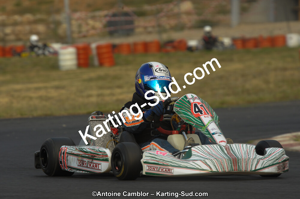 Mario DI MEGLIO — 23/09/2012 : 5ème manche du Championnat du Sud 2012 à Ganges (Photos Antoine Camblor) 2012 — karting
