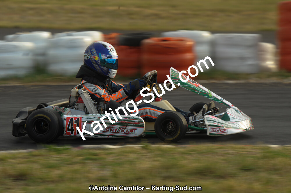 Mario DI MEGLIO — 23/09/2012 : 5ème manche du Championnat du Sud 2012 à Ganges (Photos Antoine Camblor) 2012 — karting