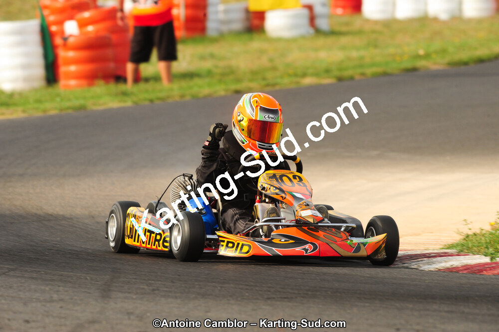 23/09/2012 : 5ème manche du Championnat du Sud 2012 à Ganges (Photos Antoine Camblor) 2012 — karting