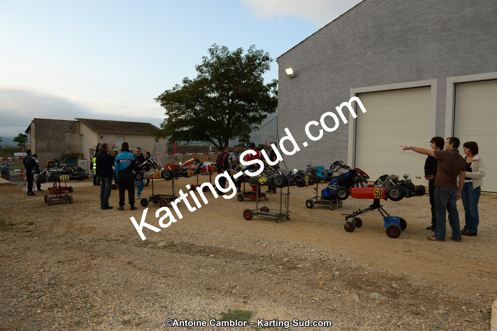 23/09/2012 : 5ème manche du Championnat du Sud 2012 à Ganges (Photos Antoine Camblor) 2012 — karting