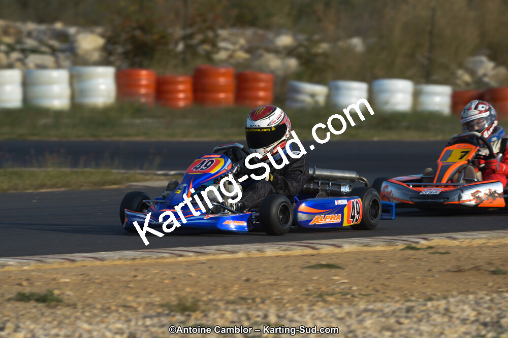 23/09/2012 : 5ème manche du Championnat du Sud 2012 à Ganges (Photos Antoine Camblor) 2012 — karting