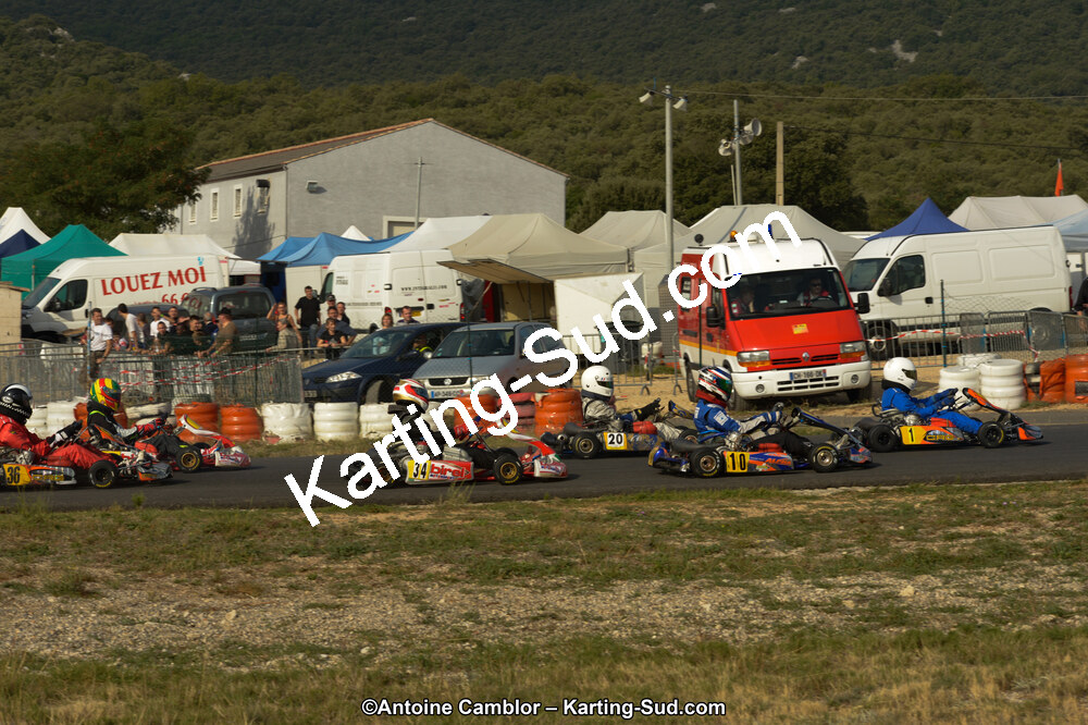 23/09/2012 : 5ème manche du Championnat du Sud 2012 à Ganges (Photos Antoine Camblor) 2012 — karting