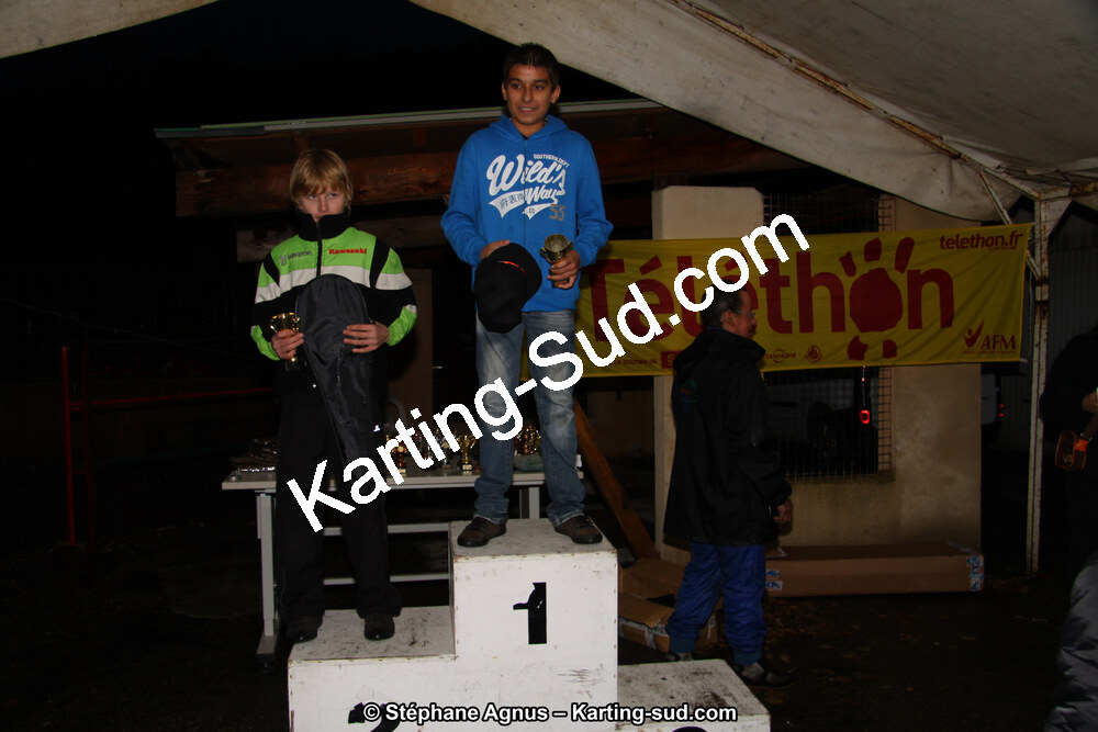 04/11/2012 : Course Club Téléthon 2012 à Lavelanet (photos Stéphane Agnus) 2012 — karting