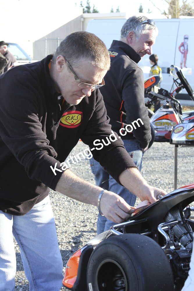 16/02/2013 : OKS – Premiers tests 2013 à Muret (Photos Françoise Estre) 2013 — karting