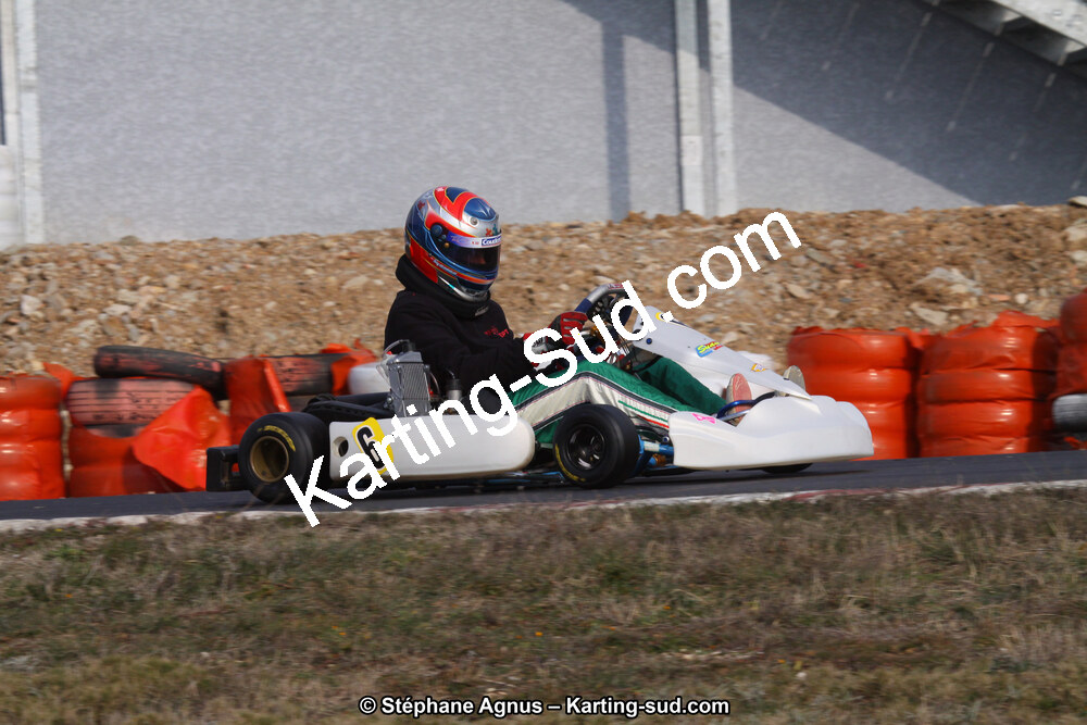 Tony DI MEGLIO — 24/02/2013 : Trophée Gangeois 2013 à Ganges (Photos Stéphane Agnus) 2013 — karting