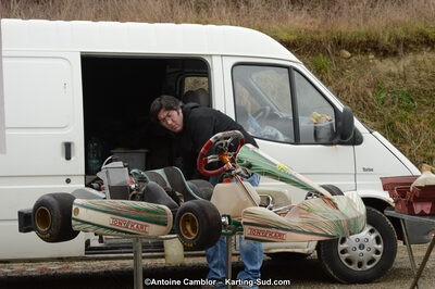 10/03/2013 : 1ère manche du Trophée Vincent Sanchez à Lavelanet (Photos Antoine Camblor) 2013 — karting