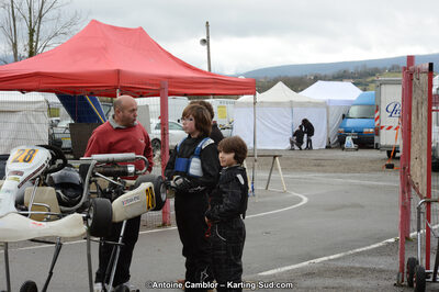 10/03/2013 : 1ère manche du Trophée Vincent Sanchez à Lavelanet (Photos Antoine Camblor) 2013 — karting