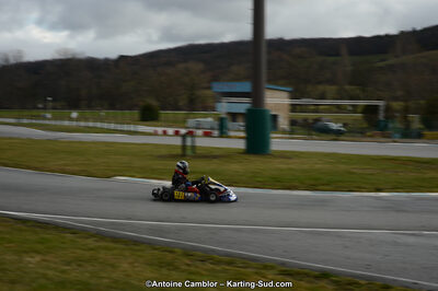 10/03/2013 : 1ère manche du Trophée Vincent Sanchez à Lavelanet (Photos Antoine Camblor) 2013 — karting