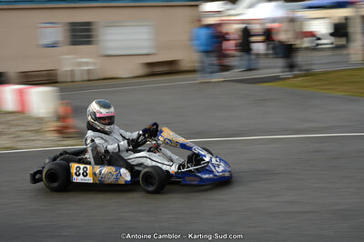 10/03/2013 : 1ère manche du Trophée Vincent Sanchez à Lavelanet (Photos Antoine Camblor) 2013 — karting