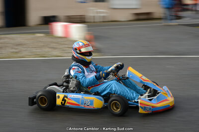 10/03/2013 : 1ère manche du Trophée Vincent Sanchez à Lavelanet (Photos Antoine Camblor) 2013 — karting