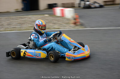 10/03/2013 : 1ère manche du Trophée Vincent Sanchez à Lavelanet (Photos Antoine Camblor) 2013 — karting