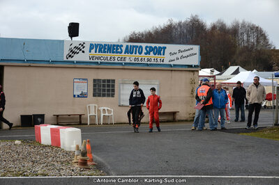 10/03/2013 : 1ère manche du Trophée Vincent Sanchez à Lavelanet (Photos Antoine Camblor) 2013 — karting