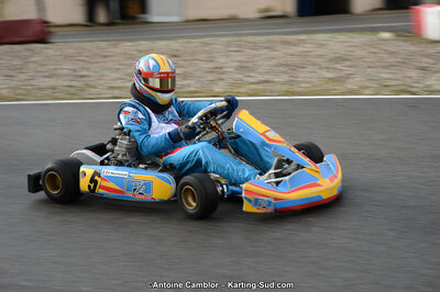 10/03/2013 : 1ère manche du Trophée Vincent Sanchez à Lavelanet (Photos Antoine Camblor) 2013 — karting