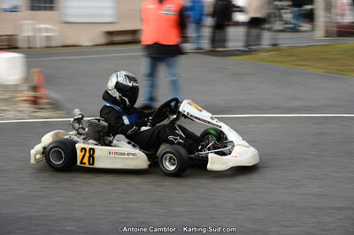 10/03/2013 : 1ère manche du Trophée Vincent Sanchez à Lavelanet (Photos Antoine Camblor) 2013 — karting