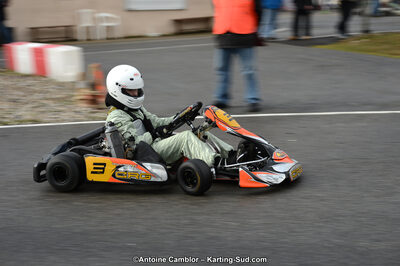 10/03/2013 : 1ère manche du Trophée Vincent Sanchez à Lavelanet (Photos Antoine Camblor) 2013 — karting